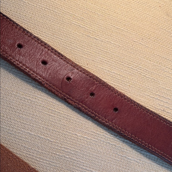 American Eagle Outfitters Brown Leather Belt Sz XL - Picture 6 of 7